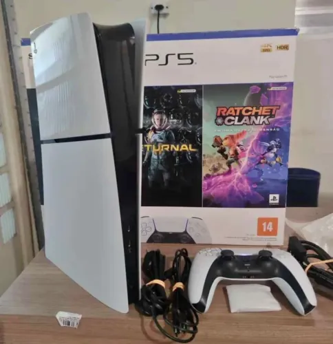 Ps5 1 tera + controle e jogos