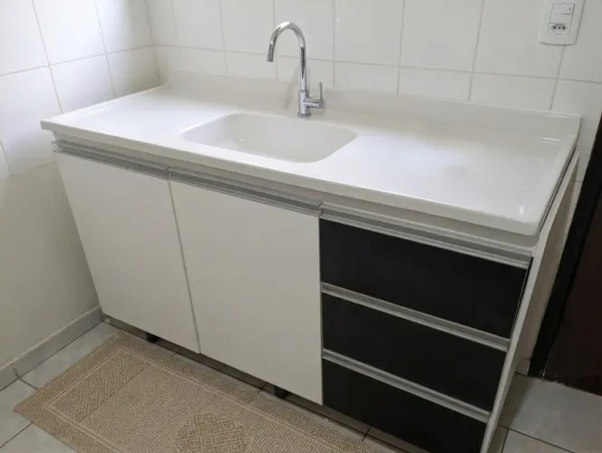 Balcão com cuba 