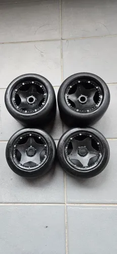 Jogo de rodas Automodelo baja HPI SS 5b 1/5