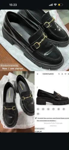 Mocassim Constance novo