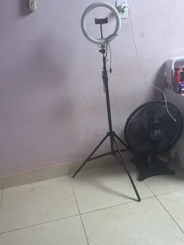 Ring Light Luz de Anel + Tripé Completo - Funcionando 100%