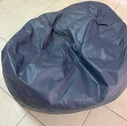 Puff Gigante Couro Sintético Com Enchimento