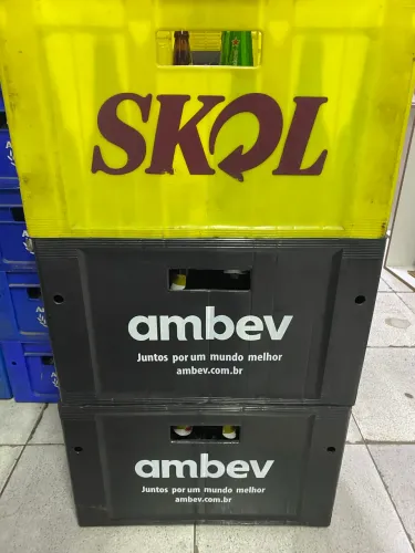 Caixa de cerveja 600 ml Ambev