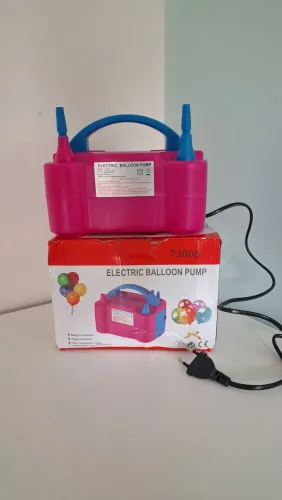 Inflador de balões elétrico para encher balões, festas, decorações e aniversário nova