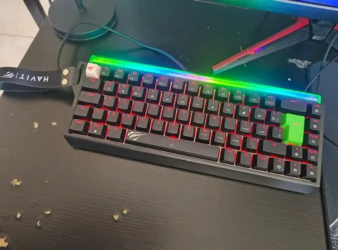 teclado magnetico havit kb921l pro rgb abnt2