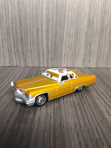 Tex Dinoco Miniatura Filme Carros Metal Diecast Novo Lacrado
