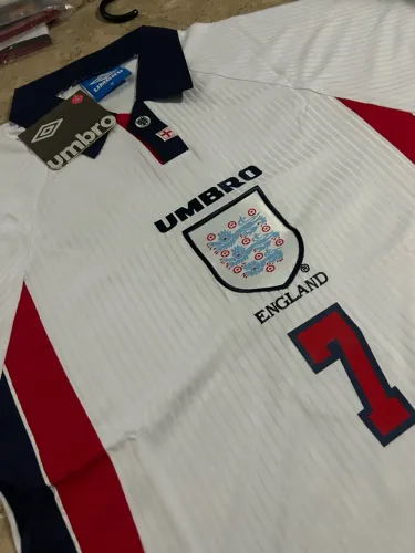 Camisa Inglaterra retrô 1998