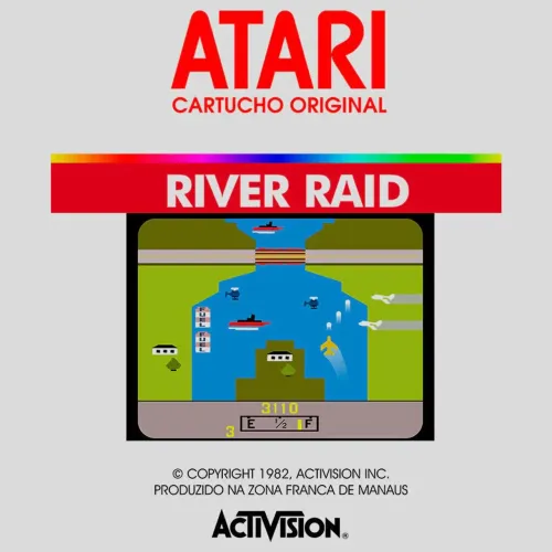 River raid atari fita original 