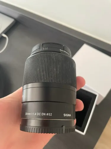 Lente Sigma 30mm 1.4 E-Mount Sony Desfoque