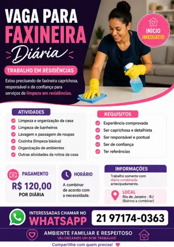Diarista.