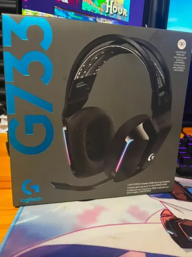 Headset Logitech G733 Sem fio 7.1 (NOVO)
