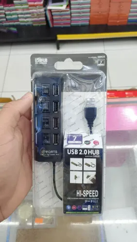 Hub USB 2.0 4 Portas - Entrega Grátis 