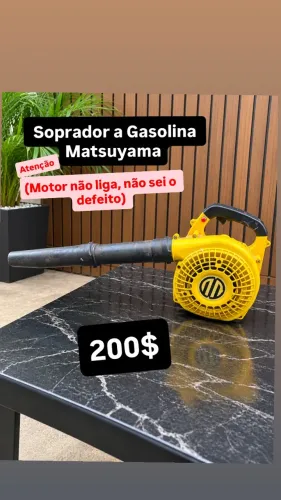 Assoprador a gasolina