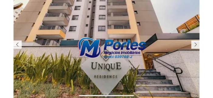 Apartamento para locação, Unique Residence, 1 quarto, mobiliado, 1 vaga