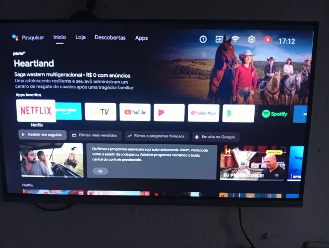 TV 32 semi nova 3 meses de uso 