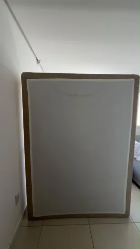 Base cama box casal