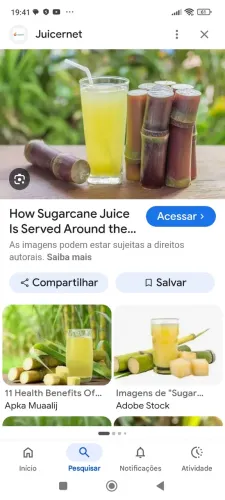 Cana para garapa