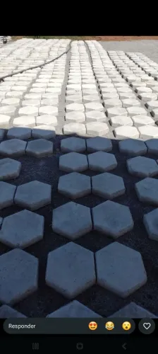 Bloco sextavado alta qualidade