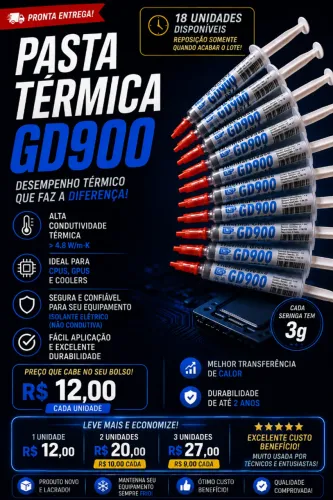 VENDO PASTA TÉRMICA GD 900