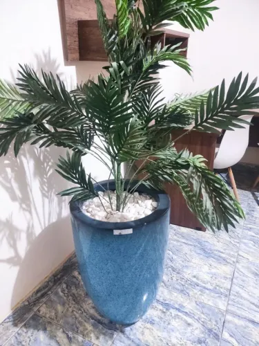Vaso decorativo Geniale tam G (alto padrão), medidas 0,85m de altura x 0,55 de diâmetro
