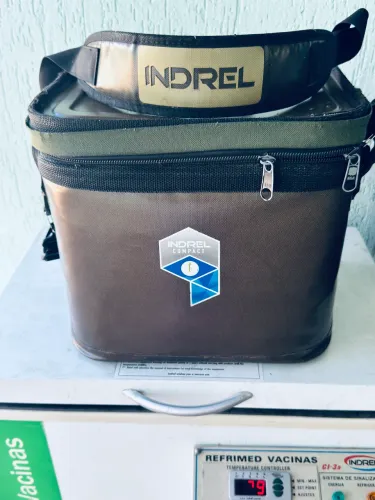 Conservadora portátil Indrel com sensor 