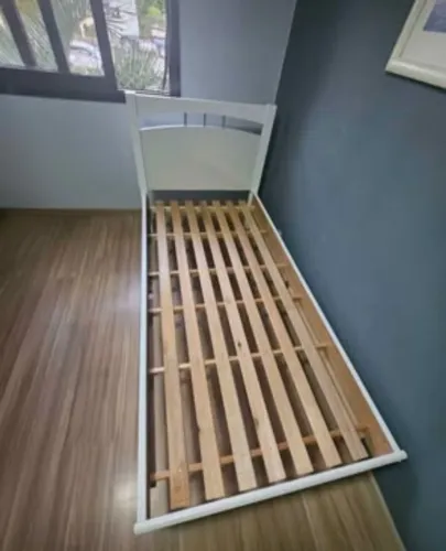 Cama solteiro mdf