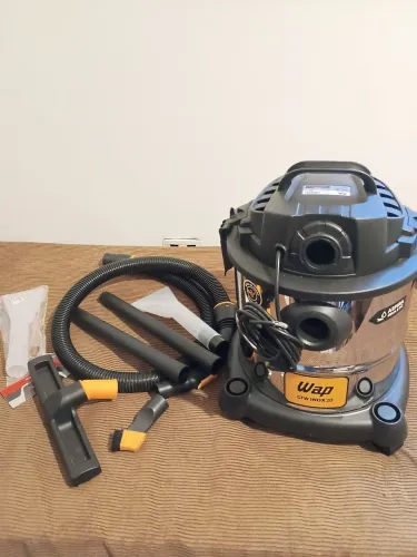 ASPIRADOR DE PÓ E ÁGUA WAP GTW INOX 20L  1600W   220V | SEMINOVO, ESTADO DE NOVO! 
