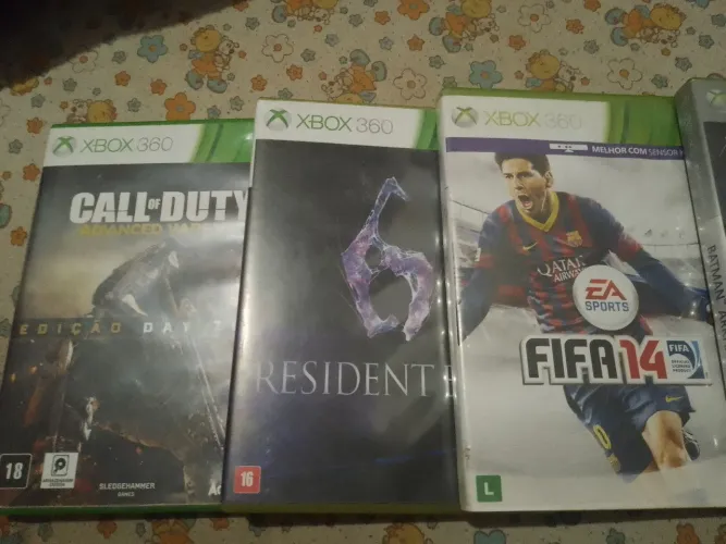 Jogos de xbox 360 originais, cada um por só 40 reais!