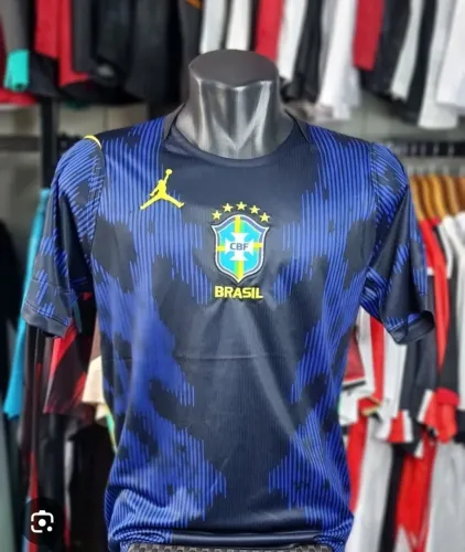 Camisa Seleção Brasil Copa do Mundo 2026 Azul GG
