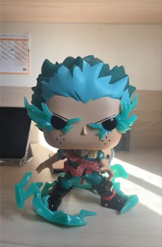 Funko gigante deku/izuku midoriya com eri