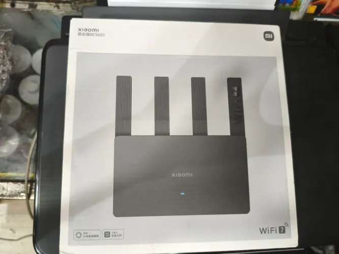 Roteador xiaomi BE3600 wi-fi 7 dual band 4 antenas