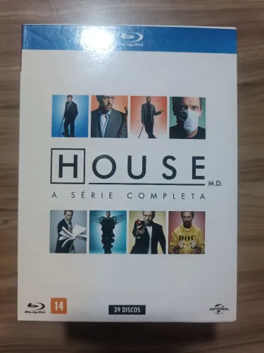 Dr House - A série completa 8 temporadas Bluray - Box set