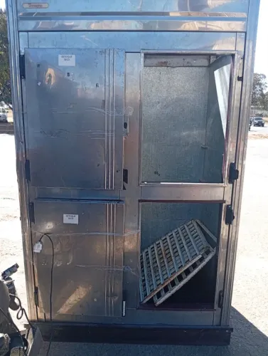 Expositor inox refrigerado