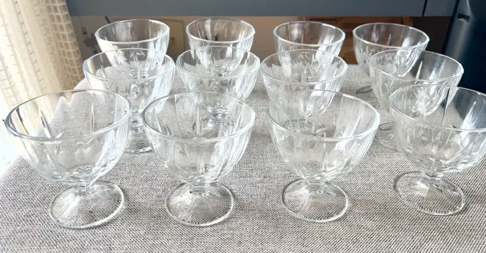 Conjunto 12 taças sobremesa novas