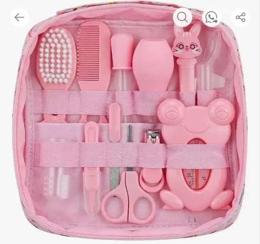 Kit 13 peças higiene para bebê 