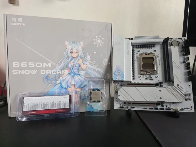 Kit Upgrade Ryzen 7 7700x B650m Snow Dream 16gb 6000mhz