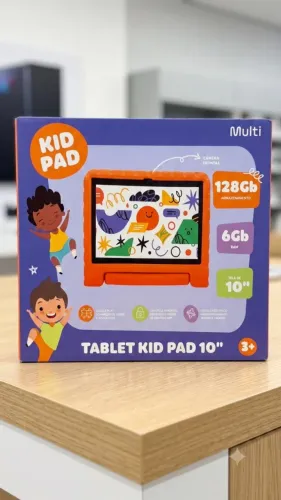 Tablet Infantil Multi Kid Pad 10" 128GB 6GB RAM + Capa + NF (Excelente Estado)