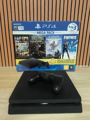 PlayStation 4 Slim 1TB - Completo | Excelente Estado PS4