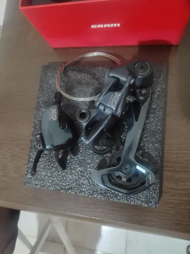 Câmbio e trocador sram GX lunar 12 velocidades