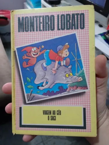 Livro infantil Monteiro Lobato - Viagem Ao Céu / O Saci