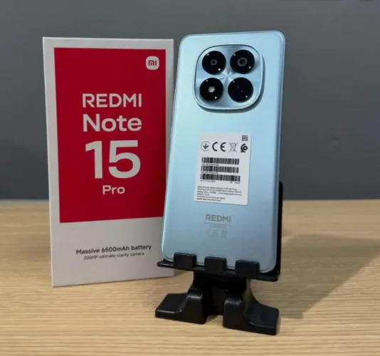 NOTE 15 PRO 5G NFC 256GB 08GB RAM - Lacrado Novo Global Azul
