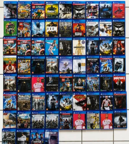 JOGOS - PS4(mídia física)