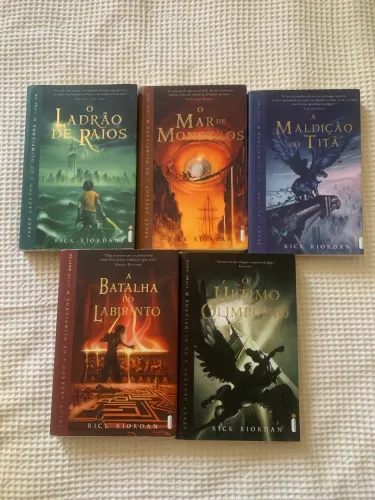 Coleção de Livros - Percy Jackson e os Olimpianos