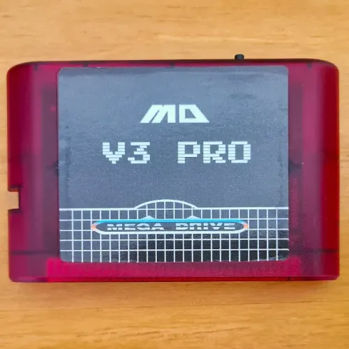 Everdrive V3 Pro Mega Drive Sega Genesis Todos clássicos do Mega Drive em um cartucho!