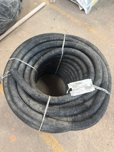 PlastDuto DN32 LC Preto 50m, lote de 04 Rolo