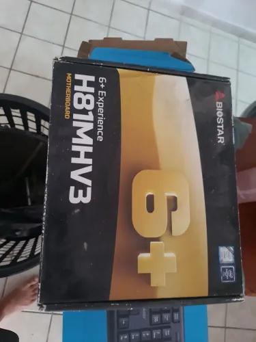 Placa mãe h81mhv3 biostar