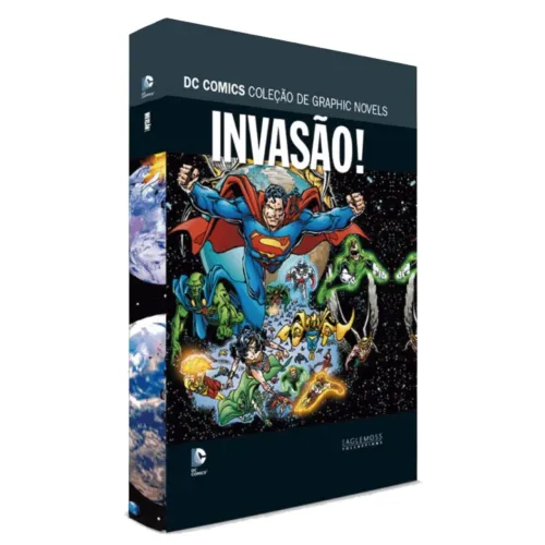 DC - Invasão! HQ Comics Coleção de Graphic Novels