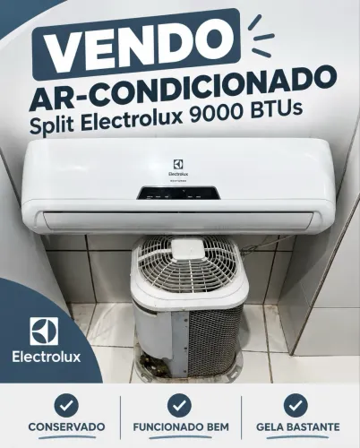 Ar-condicionado Electrolux split 9000 btus