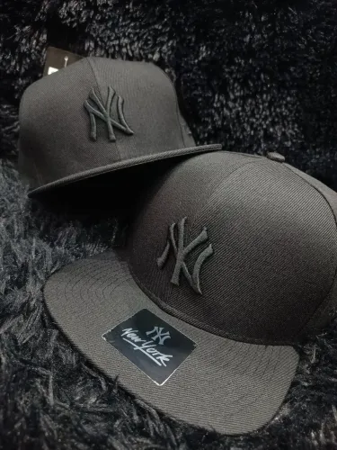 Boné Aba Reta NY New York Bordado Fecho Snapback Tradicional Ajustável