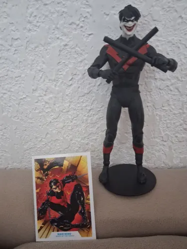 Action figure asa noturna macfarlane dc boneco